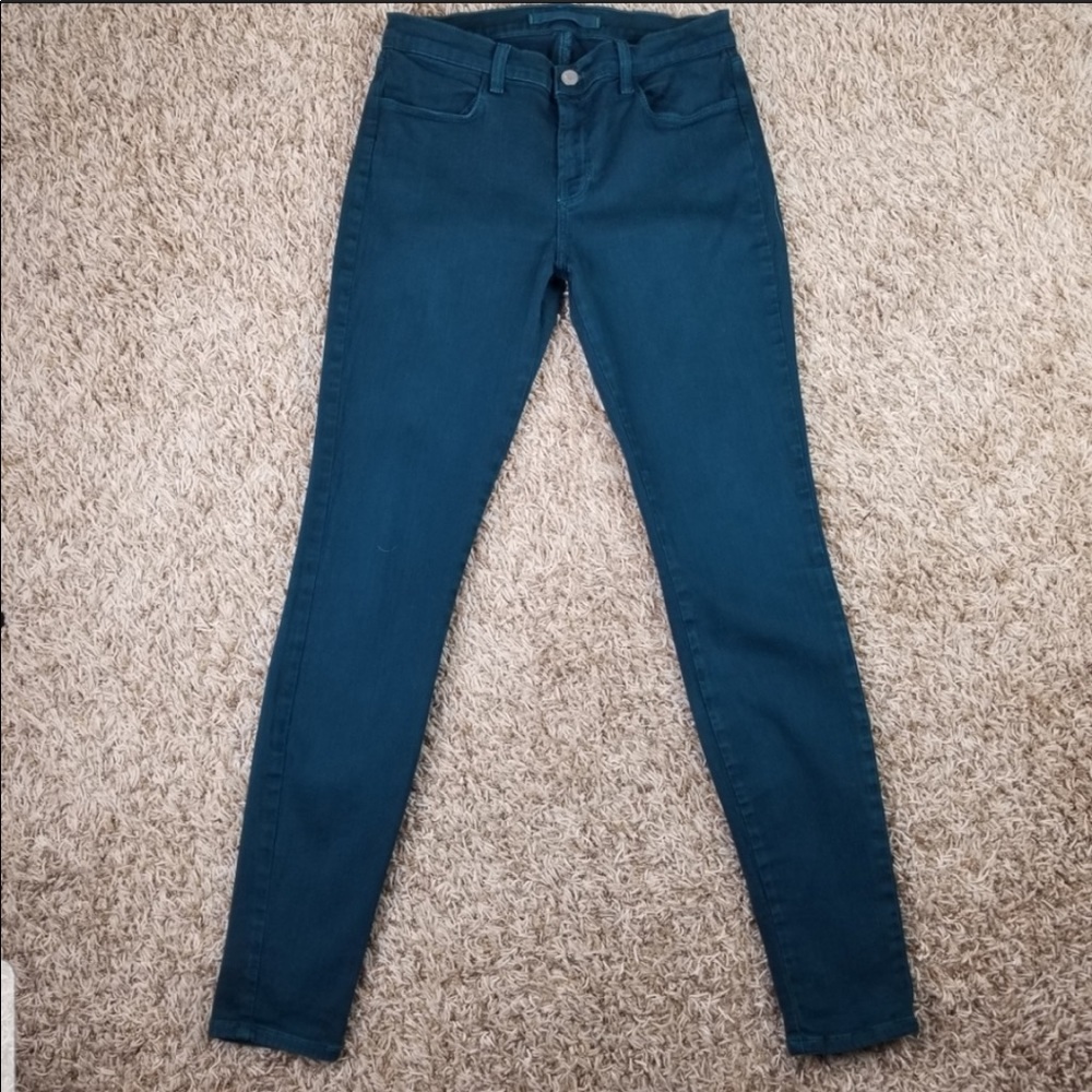 JBrand Teal Jeans